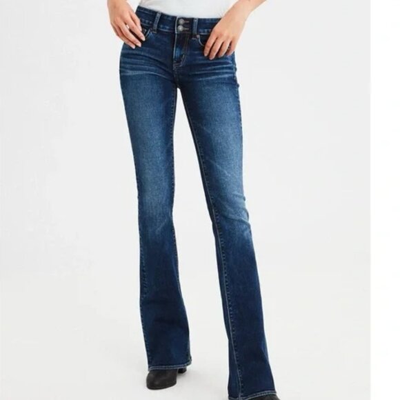 American Eagle Outfitters Artist Flare Super Stretch Jeans - Picture 1 of 7